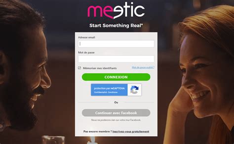 Comment se connecter sur meetic